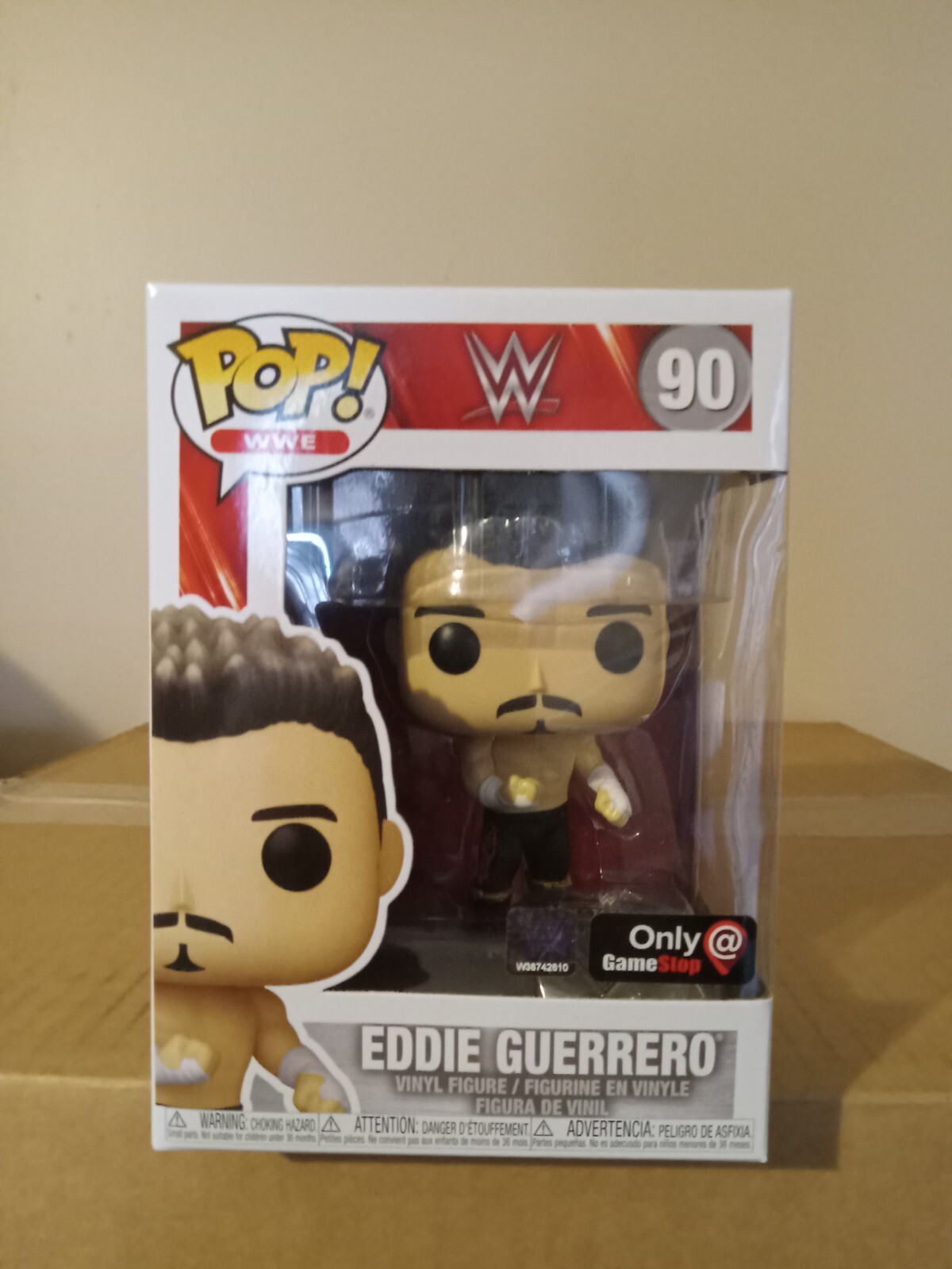Funko Pop! Vinyl: Wwe - Eddie Guerrero (Metallic) - Gamestop (Exclusive) #90