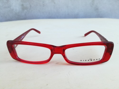 Montatura occhiali da vista JHON RICHMOND JR 051 03,nuovi,ORIGINALI,colore  ROSSO | eBay