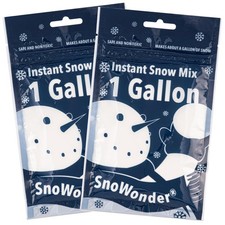 Instant Snow Fake Artificial Snow, Also Great for Making Cloud Slime - Mix Ma...