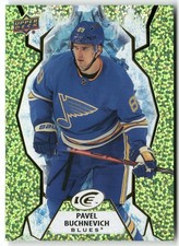 2021-22 Upper Deck Ice #92 Pavel Buchnevich Green