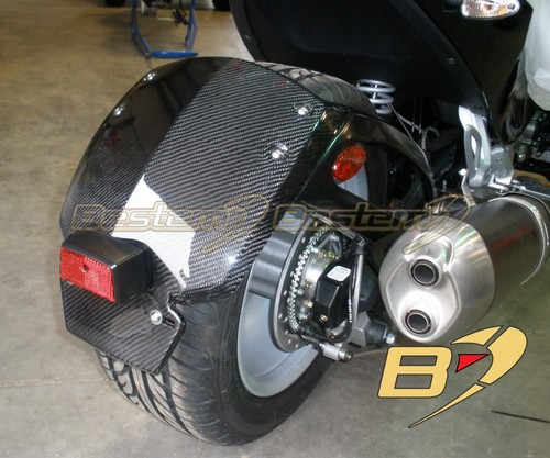 Can-Am Spyder RS 2008 - 2016 Carbon Fiber Hugger Fender Mudguard Twill