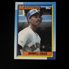 Darnell Coles #232 1990 Topps Seattle Mariners Baseball Card MLB