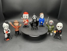 Halloween Horror - Slasher Figurines - Scream, Freddy, Jason, And More!