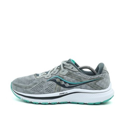 Saucony Herren Guide 14 Sportschuhe Grau/Mint Stabilität Laufschuhe EU 43