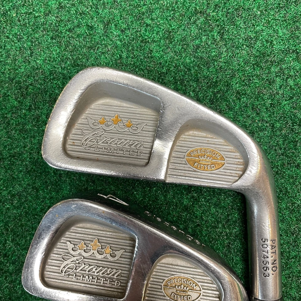 Slazenger Crown Limited 3-PW, IB-wedge iron set Precision FCM 4.8 no grips RH - Image 2 of 4