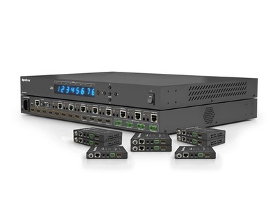 WyreStorm MX-0808-KIT v2 HDBaseT 8x8 Matrix Kit 4K60 Audio De-embed