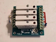 OPTO 22 G4PB4 Field Control 4 Relays G4 IDC24 - Free Shipping 