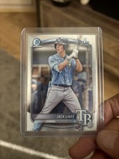 2025 Bowman - Chrome Prospects Jack Lines #BCP-64 (RC)
