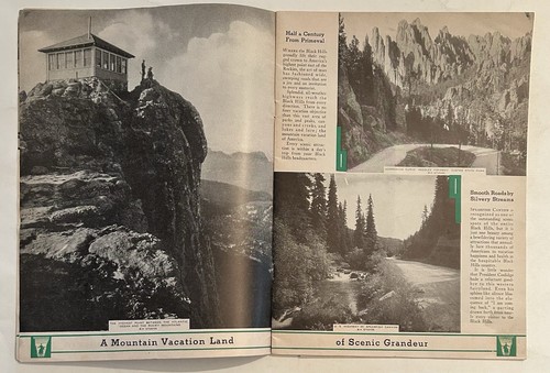 c1930s SOUTH DAKOTA BKLTS BLACK HILLS MOUNT RUSHMORE RAPID CITY HOMESTAKE MINE - Bild 9 von 24