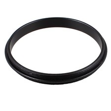 49mm-49mm 49mm Male to Male Step Ring Adapter Black for Camera