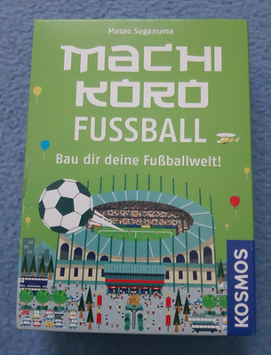Machi Koro Fussball, Spiel Kosmos, Masao Suganuma, Gesellschaftsspiel