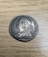 1758 George II 2nd Sixpence Silver Coin | Fine Collectable Grade