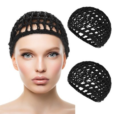 Thick Wig Cap Adjustable Mesh Net For Long Hair Braided Crochet Sew Weave Grip