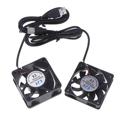 1PC 60mm USB Fan 5V Brushless Cooling Fans For PC Computer Case Cooler _ga - Zdjęcie 10 z 14