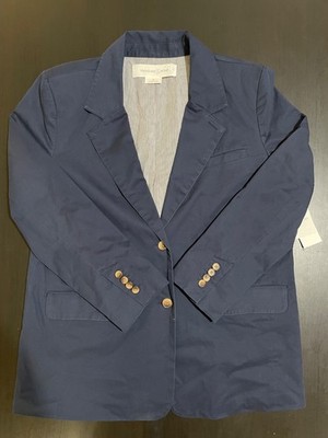 Treasure & Bond Navy Cotton Two-Button New W Tags Blazer from Nordstrom, M