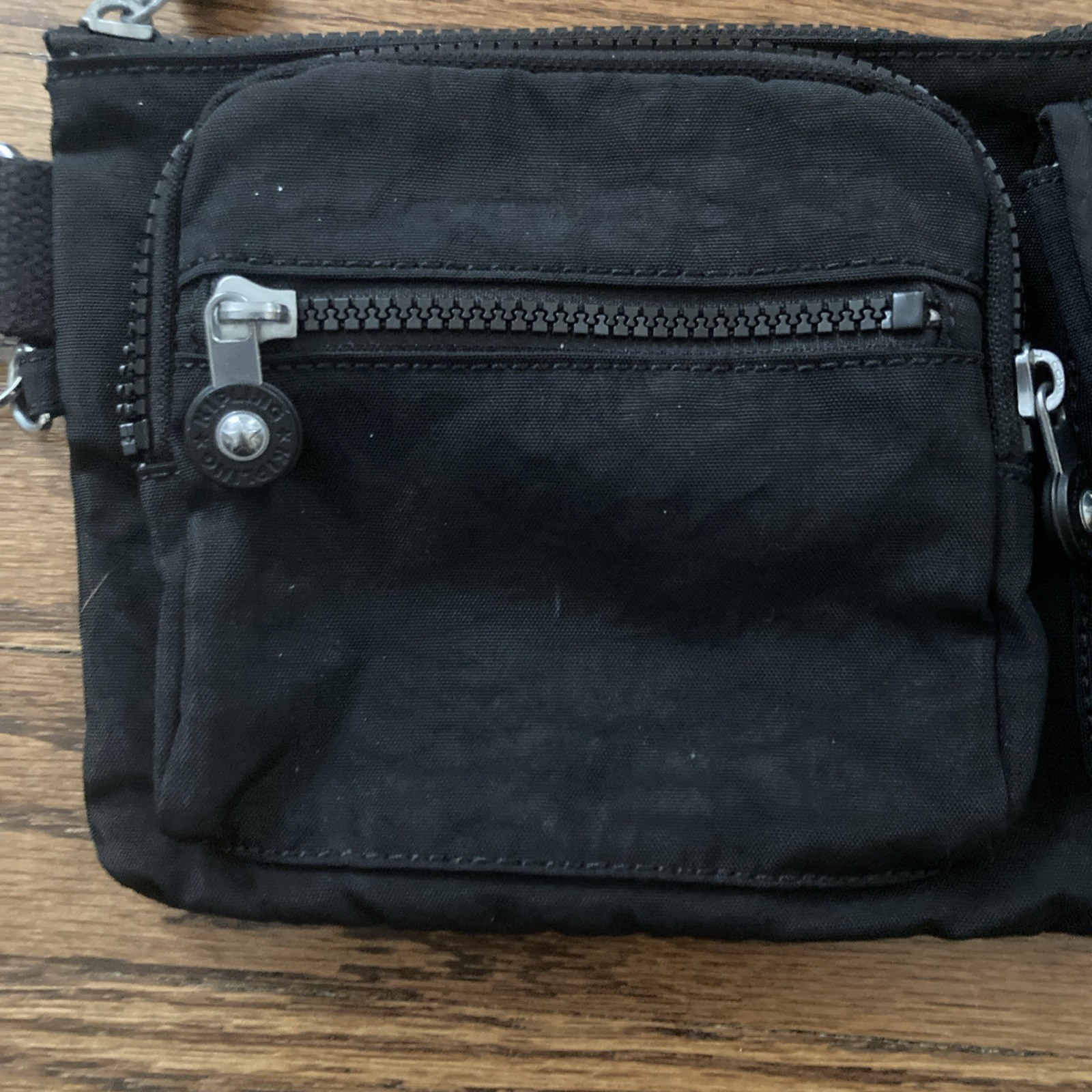 KIPLING Live. Light BLACK MULTI POCKET Shoulder B… - image 2