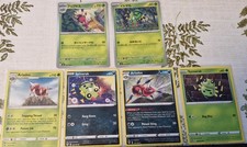 Pokemon Cards - Spinarak/Ariados Bundle (Pack 2) - 6 cards in total