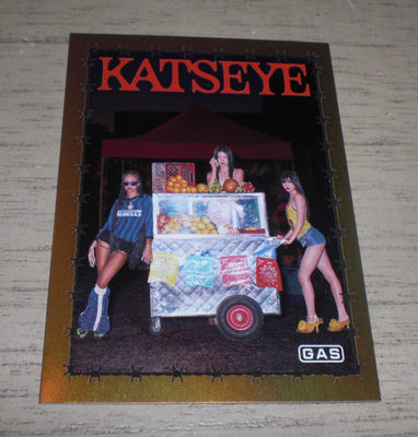 2025 KATSEYE x GAS Daniela GOLD FOIL 1/1 Trading Card Photocard