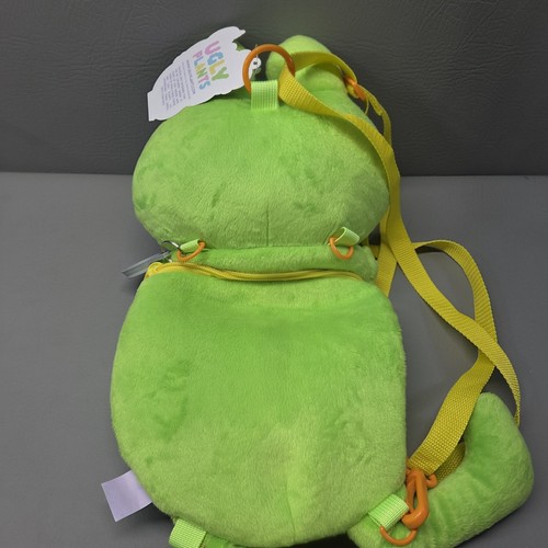 Frosch Rucksack Ugly Plants Plüsch Stofftier Rucksack Handtasche Neu Mit Etikett - Bild 5 von 7