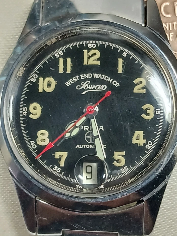 Reloj automático para hombre West End Watch Co Sowar Prima vintage años 70 funcionando Foto 3 de 4