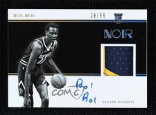 2019-20 Panini Noir Rookie Black and White 29/99 Bol Bol #312 Patch Auto 9ih