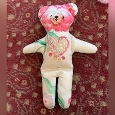 Floral Teddy Bear Plush