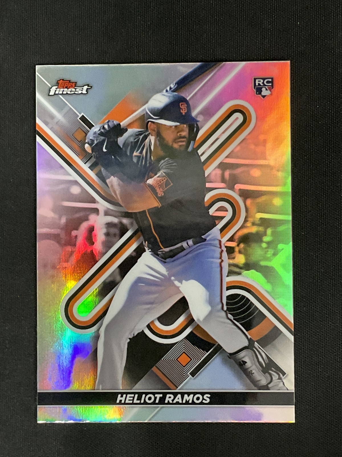 2022 Topps Finest #82 Heliot Ramos San Francisco Giants Refractors RC