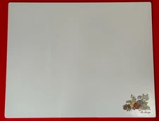 Corning Ware Large Spice of Life La Sauge Counter Saver Cutting Board 14 x 20