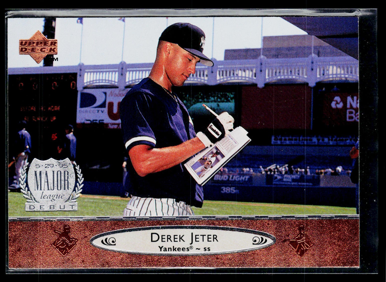 1996 Upper Deck #156 Derek Jeter