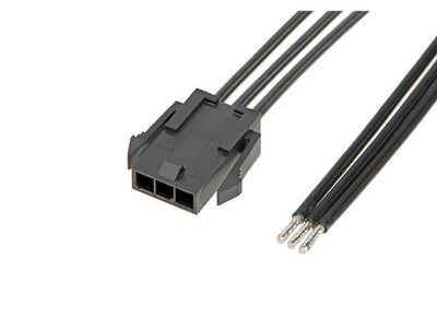 Molex 2147531031 Micro-Fit 3.0 Cable Single Row Male Plug Tin 3-Circuit 150mm