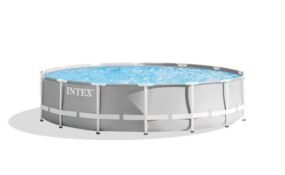 Intex 26719EH 14foot x 42inch Prism Frame Above Ground Swimming Pool with Filter