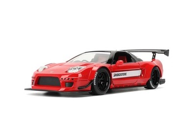Jada 1:24 JDM 2002 Honda NSX Type-R Japan Spec Red Diecast Model