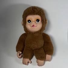 Moose Little Live Pets 2023 Monkey Brown Plush 12" Baby Mango Works