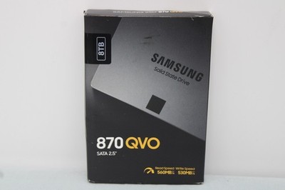 NEW! SAMSUNG 870 QVO SATA 2.5'' SSD 8TB Internal Solid State Drive MZ-77Q8T0B