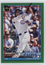 2026 Topps Series 1 1991 Topps Baseball Green 48/99 Seiya Suzuki #T91-37 v1x