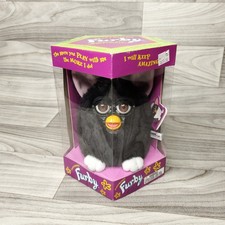 Furby Original Hasbro Tiger Black & Brown Eyes 70-800 Sealed 1998
