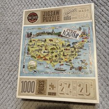 Rare True South Blue Ridge Parkway USA 1000 piece jigsaw puzzle complete vgc