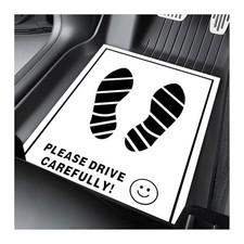 Paper Car Floor Mats, 15" 19" Disposable Waterproof Car Floor Protector 50 PCS