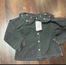 Zara Jeans Hemd 116 Neu Mädchen Kinder
