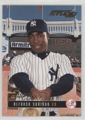 2003 Donruss Studio Studio Proof 43/100 Alfonso Soriano #52 0v0