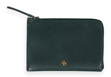 SCOTCH & SODA Zip Travel Wallet Preppy Green