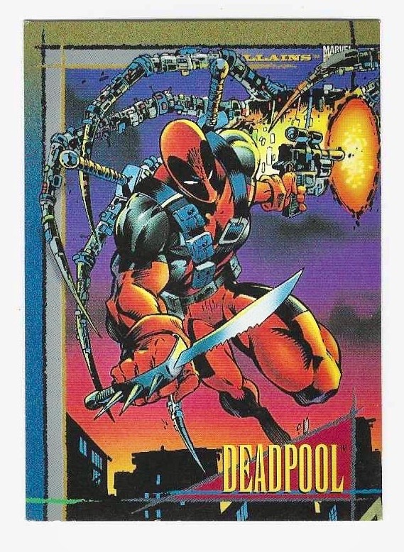 1993 Skybox Marvel Universe Series IV Deadpool  #28