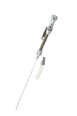 Mr. Gasket 9706G Engine Oil Dipstick & Tube - Braided Stainless Steel