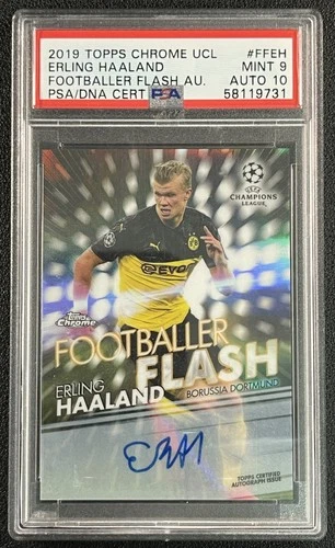 2019 Topps Chrome Erling Haaland /50