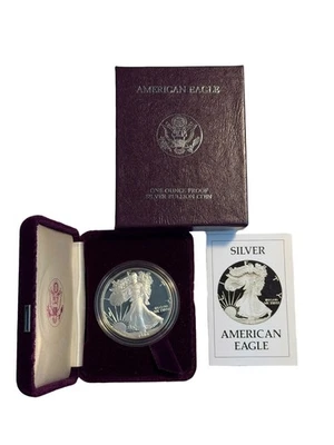 1986 American Silver Eagle Proof Bullion Coins for sale | eBay