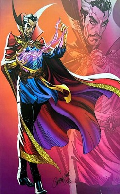 BRING ON THE BAD GUYS DORMAMMU #1 CVR I INCENTIVE J SCOTT CAMPBELL VIRGIN VAR NM