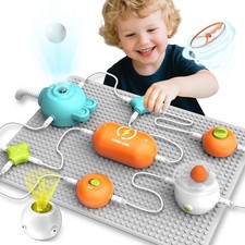 Circuits Science Kit for Kids Ages 3-12 64 Projects with 25 Electronic Parts