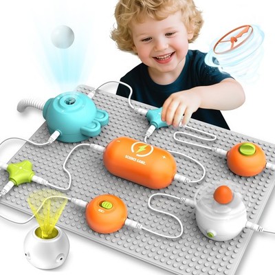 Circuits Science Kit for Kids Ages 3-12 | 64 Projects with 25 Electronic Parts
