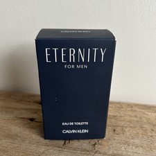 Eternity for Men by Calvin Klein 3.3 oz EDT Eau de Toilette New Open Box