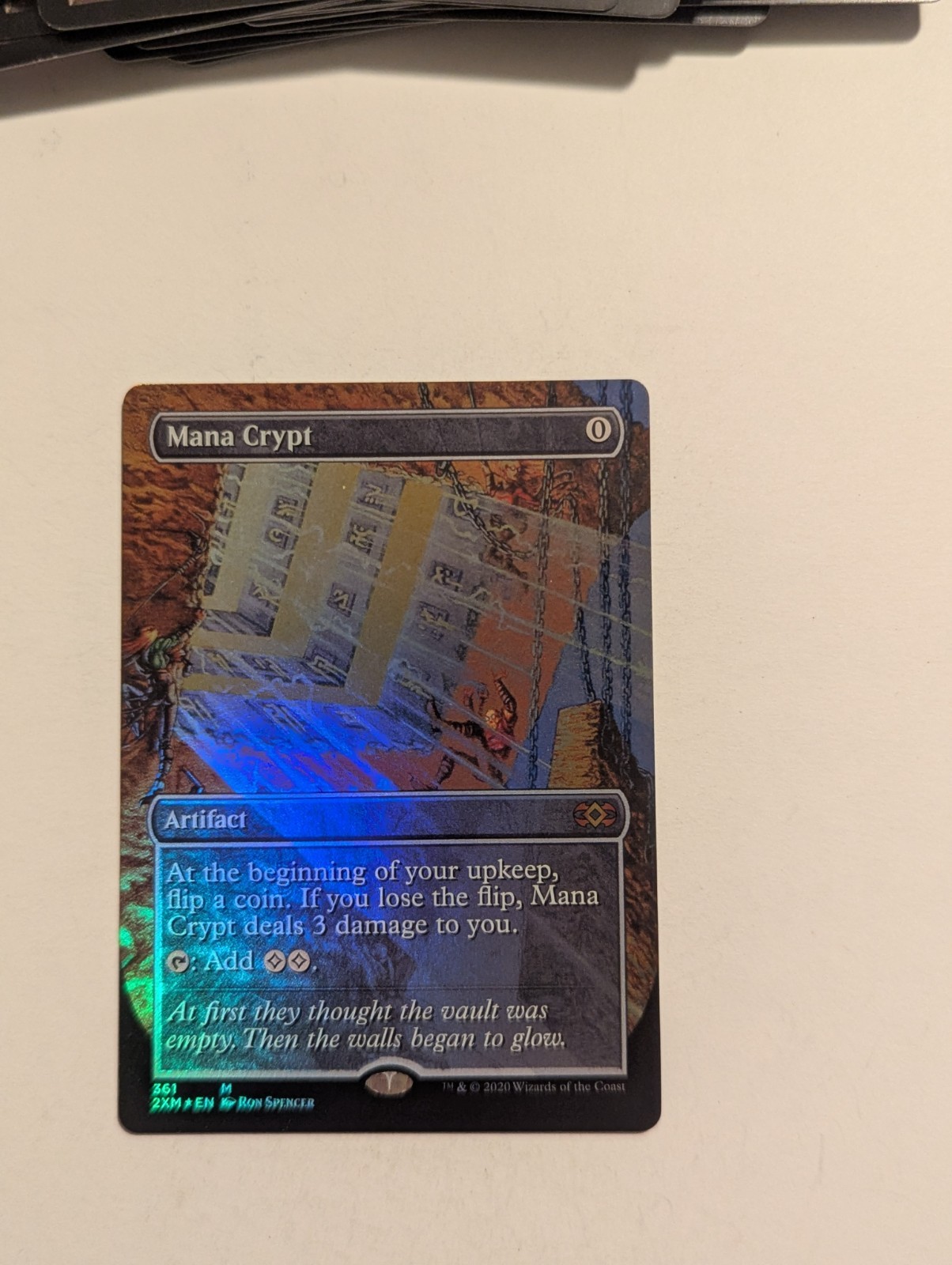 Mana Crypt (Borderless) Double Masters Foil